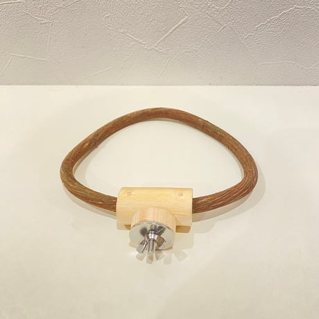 自然木（ツタ）のドーナツパーチ