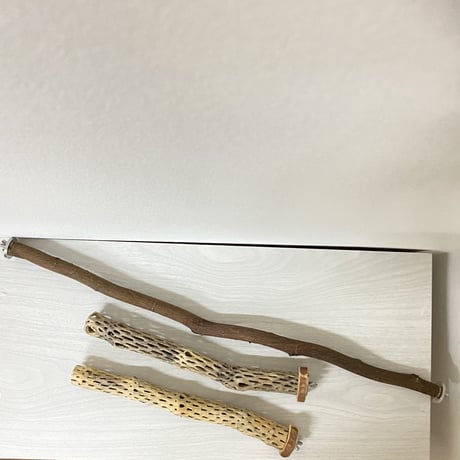 【muniy様専用】ケージサイズ自然木（ツタ）パーチ・カクタスパーチ  のコピー