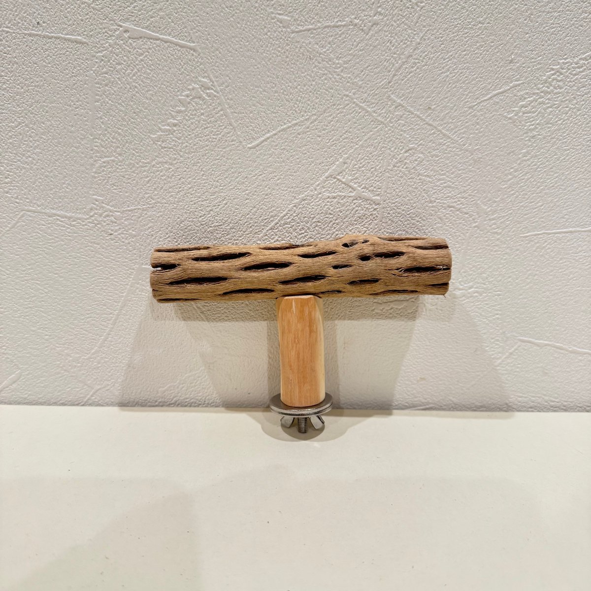 カクタスのT字パーチ HOEI465 | 自然木の鳥用品 鳥豆堂【トリマメドウ
