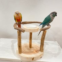 ツタのぴーちくぱーちスタンド②  おやつ入れつき