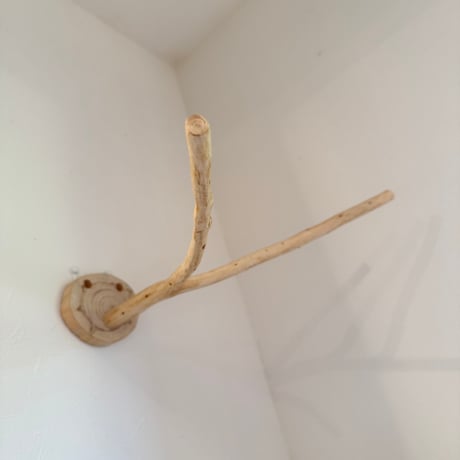 桧のピノキオの鼻 【インコの止まり木 おもちゃ】