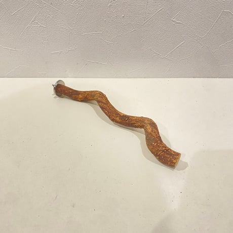 自然木（ツタ）パーチ ⑪ 直径約1.9cm/長さ26cm