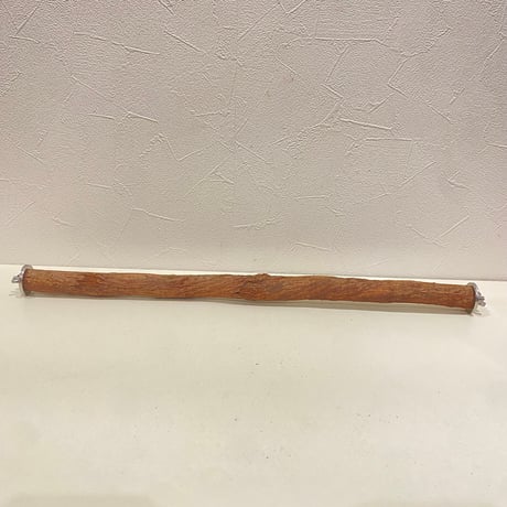 自然木（ツタ）のケージサイズパーチ④ HOEI465サイズ 直径2.4cm/長さ44cm