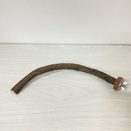 自然木（ツタ）カーブパーチ 直径2cm 長さ25cm ⑪
