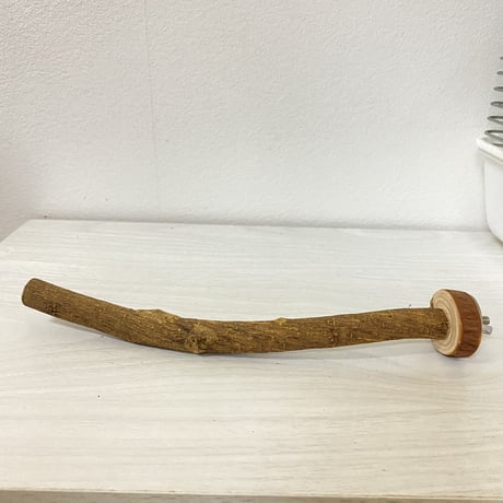 自然木（ツタ）のパーチ④　直径1.5cm／長さ21cm
