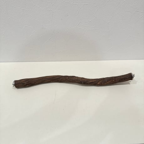 殿様パーチ（自然木ツタ） HOEI465サイズ 直径約2.5cm 中型からシロハラインコまで 【インコ 天然木の止まり木】