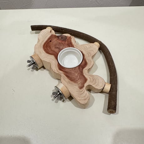 おやつ入れ付き貝塚伊吹のテーブルパーチ【A】