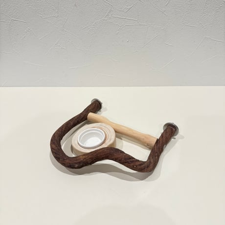 【K様専用】自然木（ツタ）のケージサイズ両留めパーチ