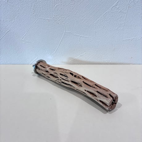 カクタスパーチ極小サイズ⑤ 直径2.5~3cm/長さ15cm【自然木 止まり木 バンブルフット 趾瘤症 】