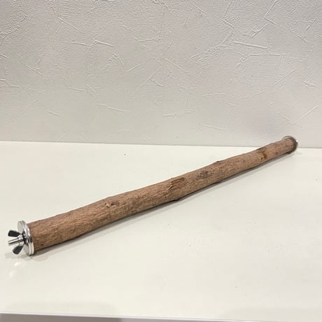 自然木（ツタ）のケージサイズパーチ⑤ HOEI465サイズ 直径2.2cm/長さ44cm