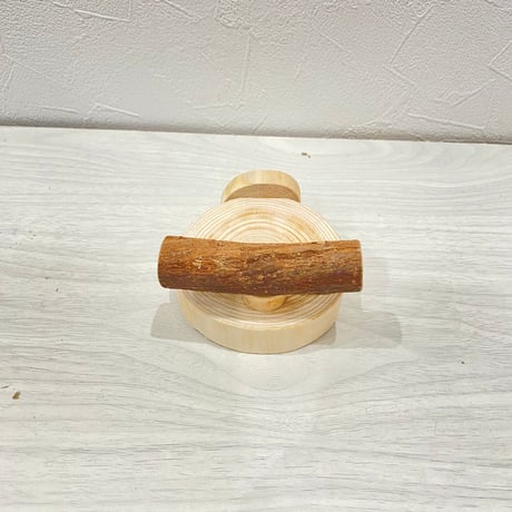 すみっこおやすみパーチ①丸太直径８cm