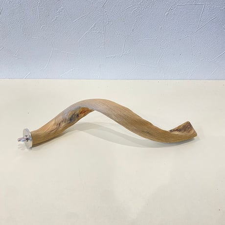 自然木（ツタ皮無し）パーチ 直径1.5~3cm/長さ25cm
