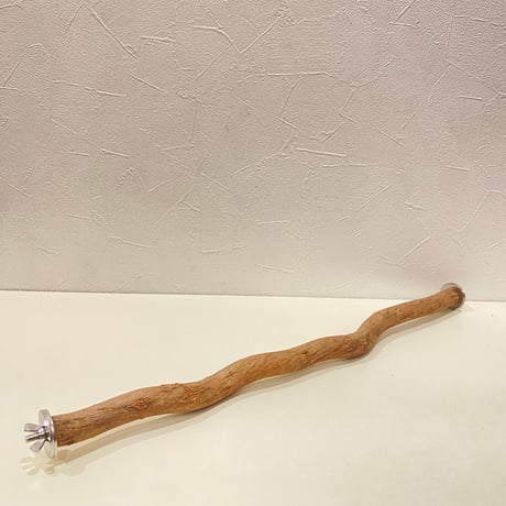 自然木（ツタ）のケージサイズパーチ ④ HOEI465サイズ 直径約1.9cm
