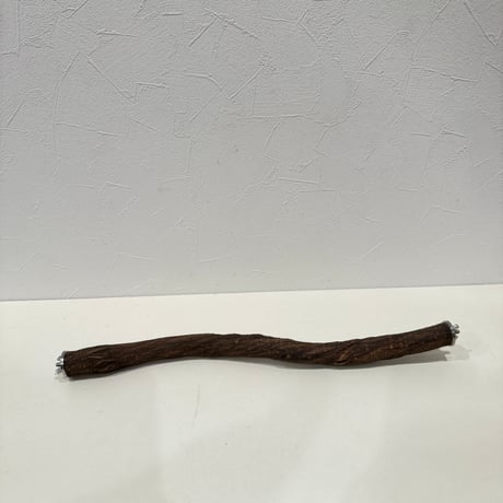 殿様パーチ（自然木ツタ） HOEI465サイズ 直径約2.5cm 中型からシロハラインコまで 【インコ 天然木の止まり木】
