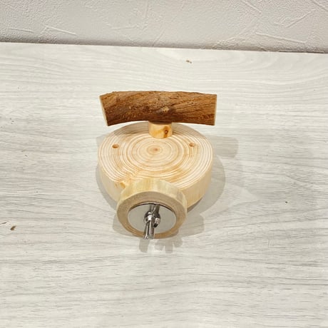 すみっこおやすみパーチ④丸太直径８cm