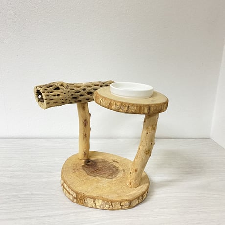 【S様専用】カクタスのスタンドパーチ　パーチ長さ10cm／足高さ15cm