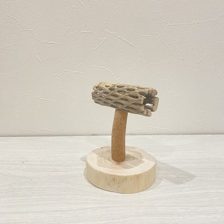 【体重測定用】カクタスのスタンドパーチ⑧　パーチ長さ10cm／高さ約10cm