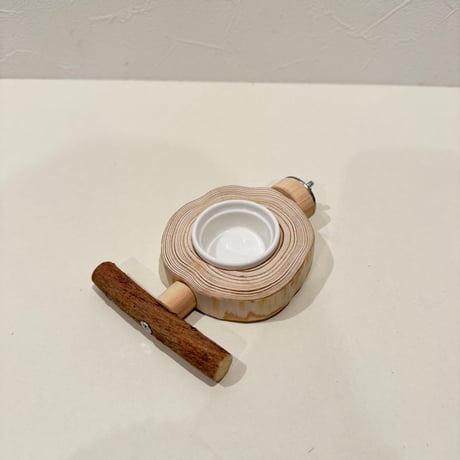 【K様専用】自然木（ツタ）のケージサイズ両留めパーチ