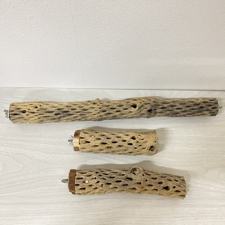 【ぽぽちゃんのママ様専用】ケージサイズカクタスパーチ 小サイズ直径4cm 長さ43cm 20cm 15cm