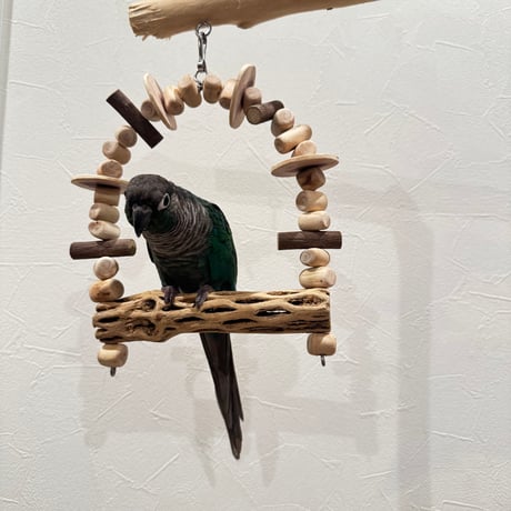 アイテム | 自然木の鳥用品 鳥豆堂【トリマメドウ】バードアスレチック