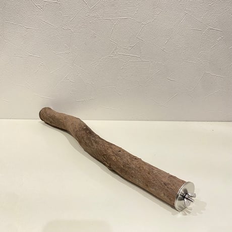 自然木（ツタ）のケージサイズパーチ ⑧ HOEI465サイズ 直径約3.5cm【シロハラインコ・ワカケホンセイインコ・コガネメキシコインコ】