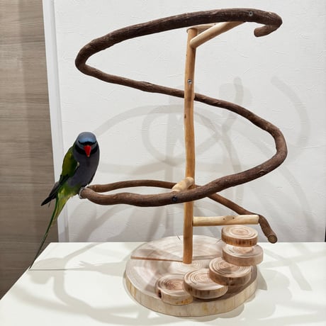 【T様専用】ツタのぐるぐるアスレチック【バードアスレチック インコ天然木 自然木 パーチ 止まり木】