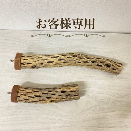 【I様専用】カクタスパーチ 小サイズ 直径（約3-4cm）長さ：13cm／23cm