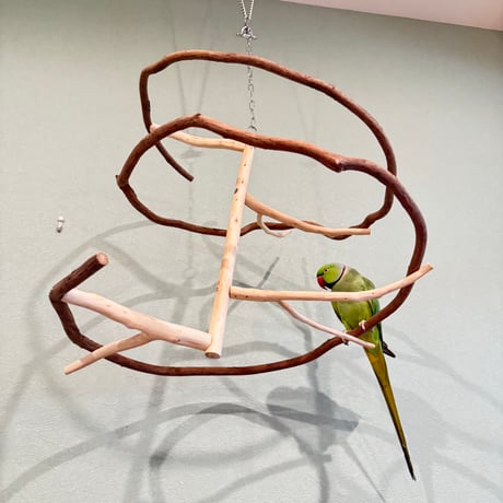 【M様専用】コトリのなる木ミニ【自然木 インコ 止まり木 おもちゃ】