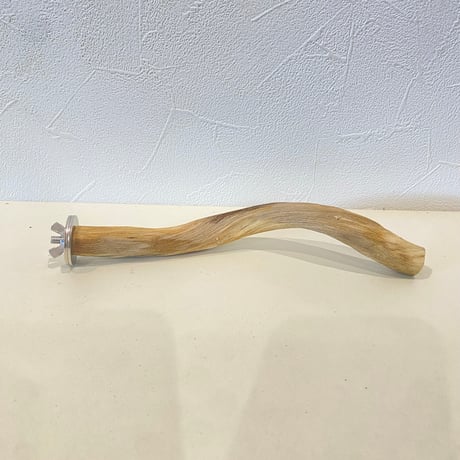 自然木（ツタ皮無し）パーチ 直径1.8cm/長さ19.5cm