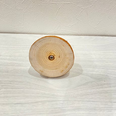 【体重測定用】自然木(ツタ)のスタンドパーチ④   パーチ長さ8cm／高さ約10cm