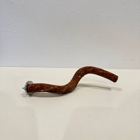 自然木（ツタ）パーチ 直径約1.5cm/長さ18cm