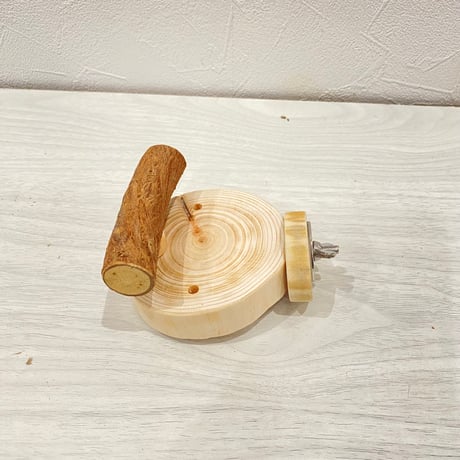 すみっこおやすみパーチ②丸太直径８cm