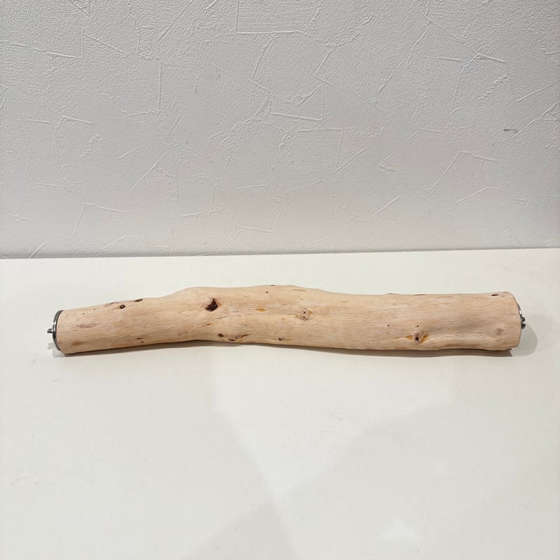 K様専用】貝塚伊吹の両留めパーチ44cm【インコ天然木 自然木 パーチ