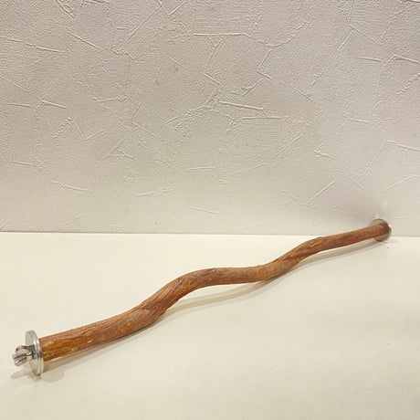 自然木（ツタ）のケージサイズパーチ ② HOEI465サイズ 直径約1.5cm