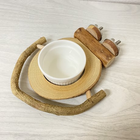【muffinpeco様専用】おやつ入れ付きテーブルパーチ・カクタスパーチ