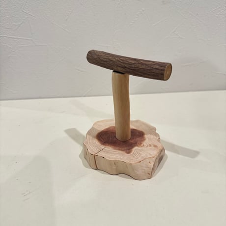 ツタのスタンドパーチ【体重測定用】①インコ・小鳥の健康管理に