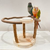 ツタのぴーちくぱーちスタンド③  おやつ入れつき