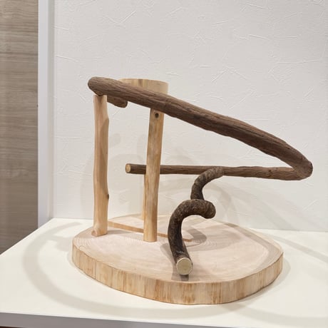 【S様専用】自然木（ツタ）のスタンドパーチ