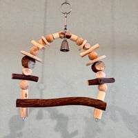ツタとステンレスベルのブランコ①