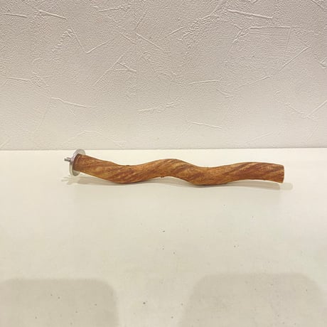 自然木（ツタ）パーチ⑩  直径約1.9cm/長さ22cm
