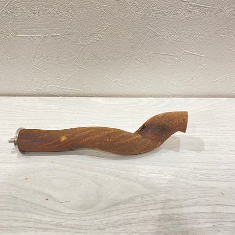 自然木（ツタ）パーチ① 直径約2.5cm/長さ19cm