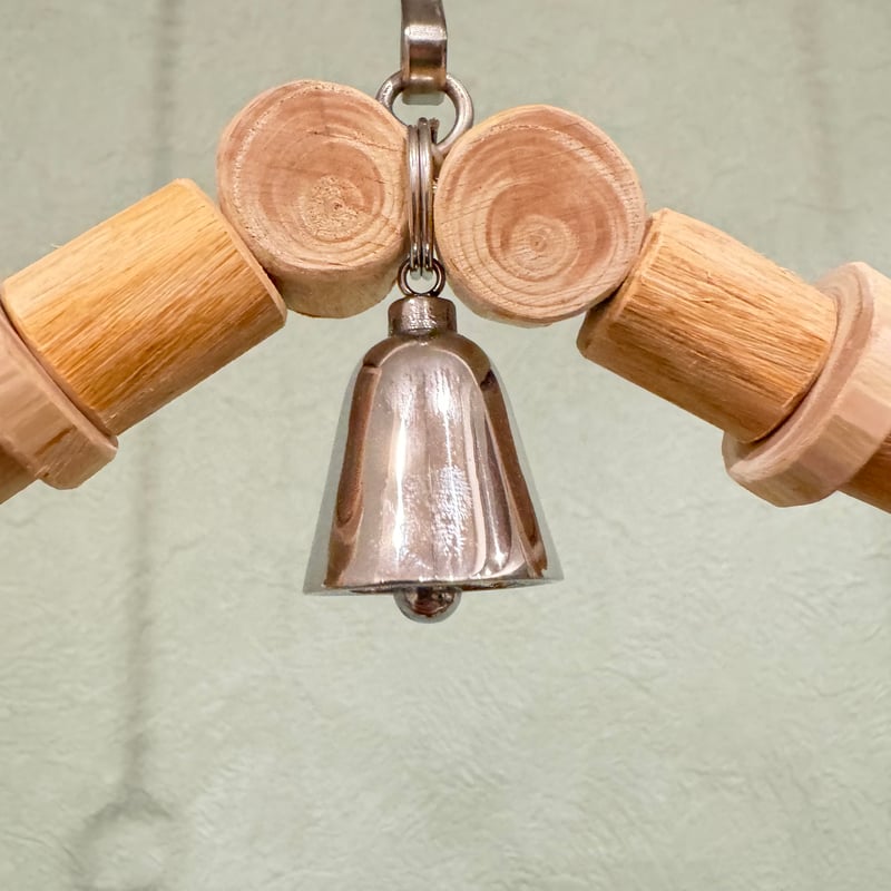 ステンレスベル【インコ・小鳥のおもちゃ】 | 自然木の鳥用品 鳥豆堂