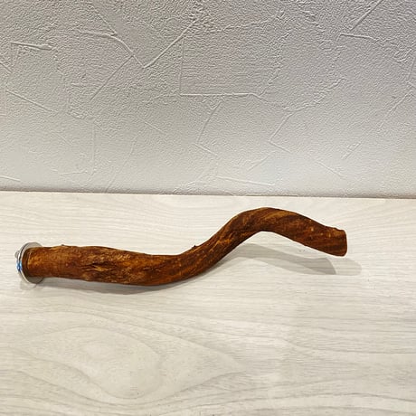 自然木（ツタ）パーチ 直径約1.8~2.2cm/長さ22cm