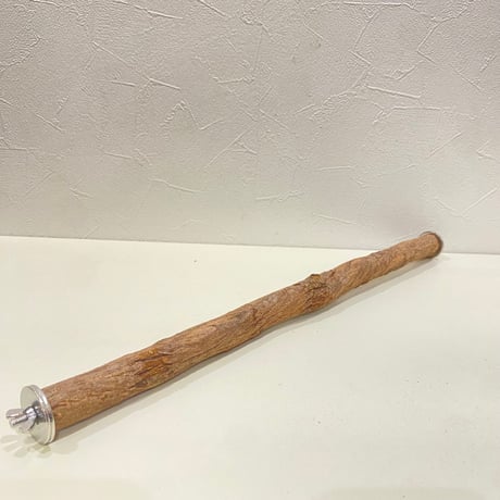 自然木（ツタ）のケージサイズパーチ④ HOEI465サイズ 直径2.4cm/長さ44cm