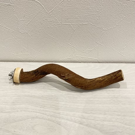 自然木（ツタ）パーチ⑨  直径2cm 長さ20cm