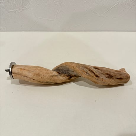 自然木（ツタ皮無し）パーチ 直径約3cm/長さ20cm