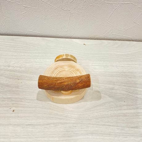 すみっこおやすみパーチ②丸太直径８cm