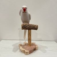 カクタスのスタンドパーチ　パーチ長さ12cm／高さ17cm