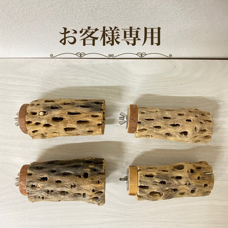 【N様専用】カクタスパーチ 小サイズ 直径（約3-4cm）長さ：10cm