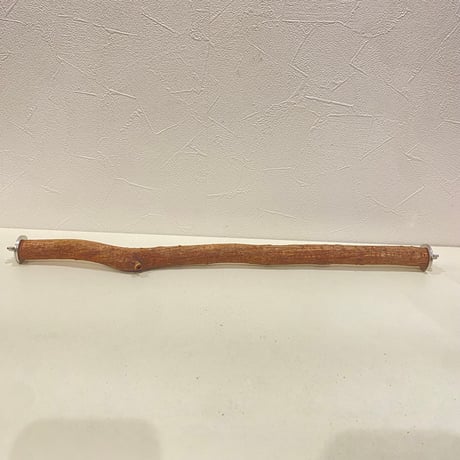 自然木（ツタ）のケージサイズパーチ③ HOEI465サイズ 直径2.2cm/長さ44cm